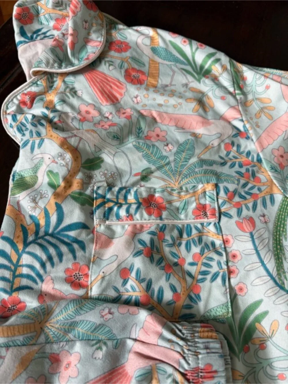 Printed 2 Piece Pajamas Set